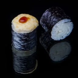 Запеченный мак с угрем
